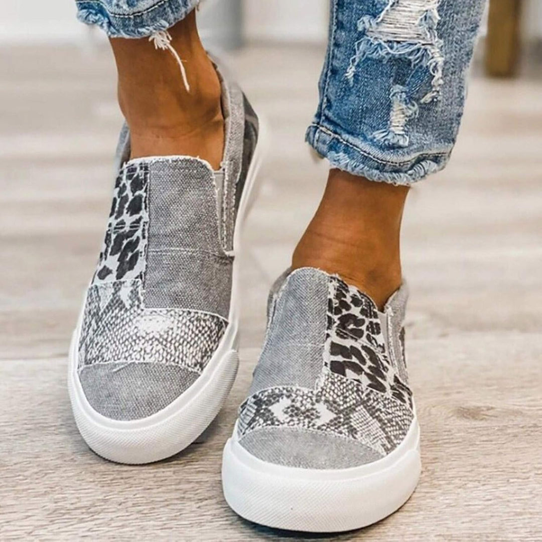 Mocassins en Denim Tendance pour Femmes