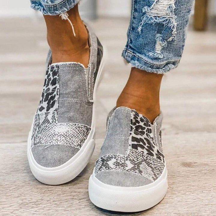 Mocassins en Denim Tendance pour Femmes