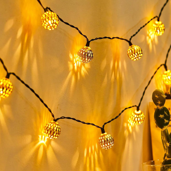 Roan – Lumières Solaire Imperméables de Style Marocain