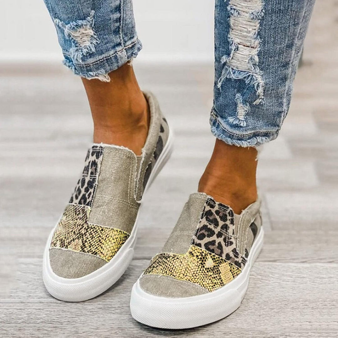 Mocassins en Denim Tendance pour Femmes