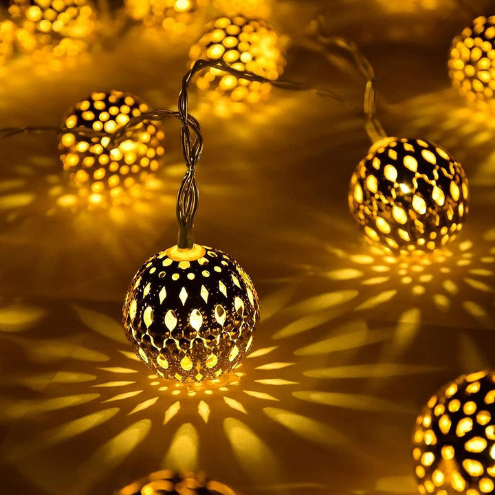 Roan – Lumières Solaire Imperméables de Style Marocain