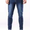 Jeans en denim stretch casual slim pour homme