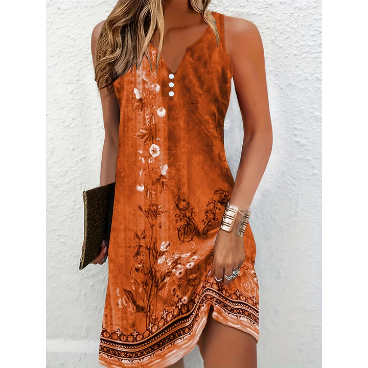 Robe Élégante à Imprimé Floral pour Femme