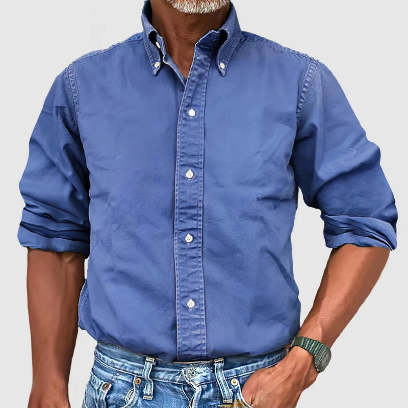 Chemise Classique pour Homme à Manches Longues