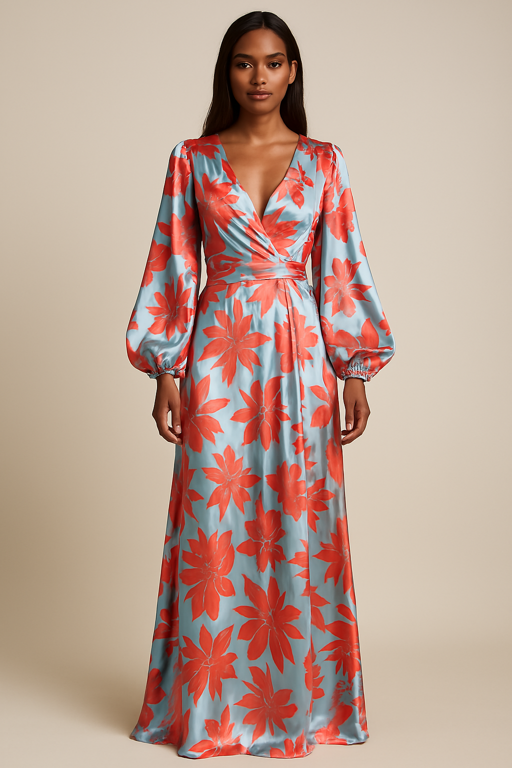 Robe européenne à la mode