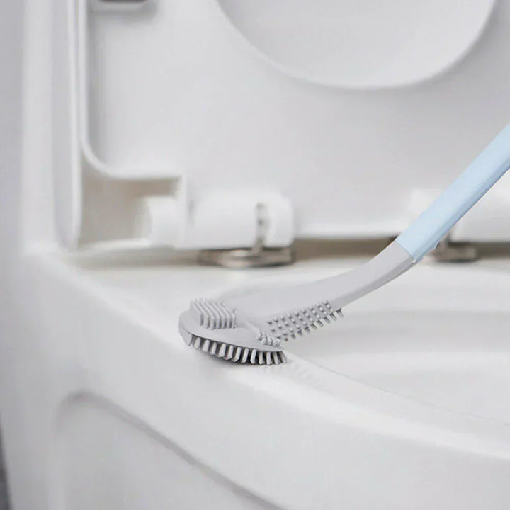 Brosse de Toilette Hygienique Intelligente Design Innovant pour une Salle de Bain Plus Propre