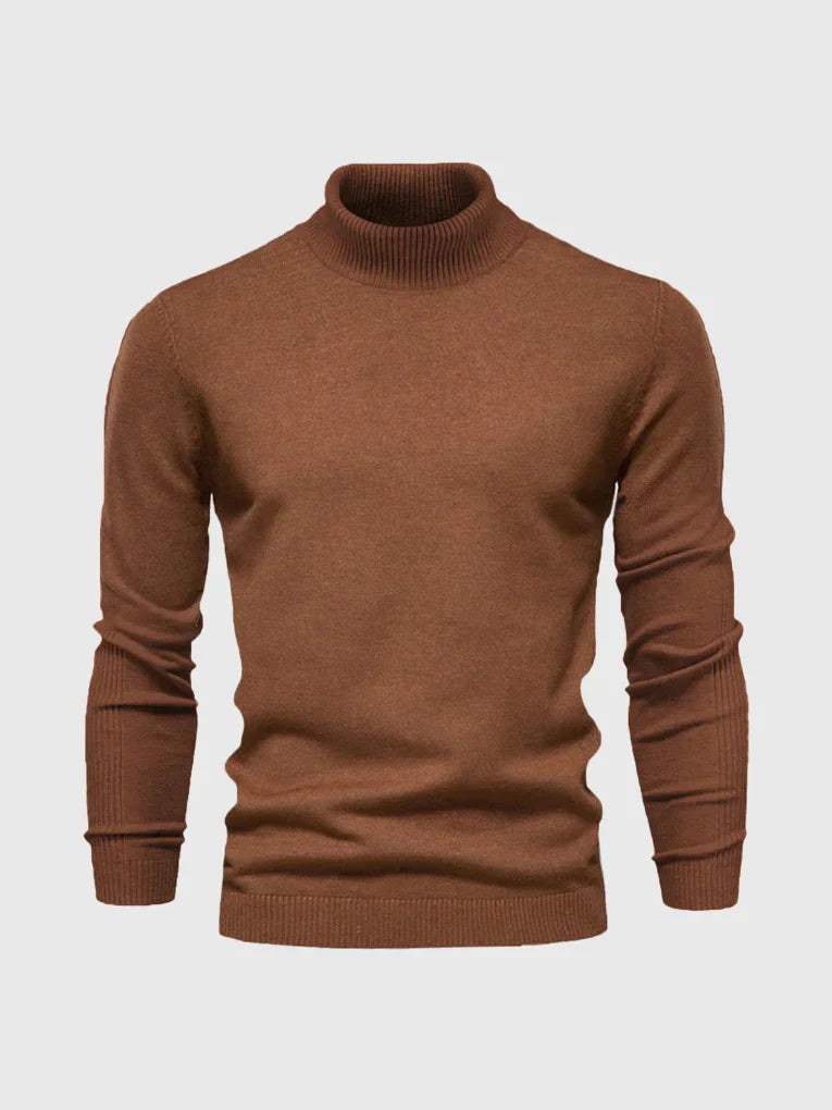Pull Col Roulé Homme – Lavable et Polyvalent