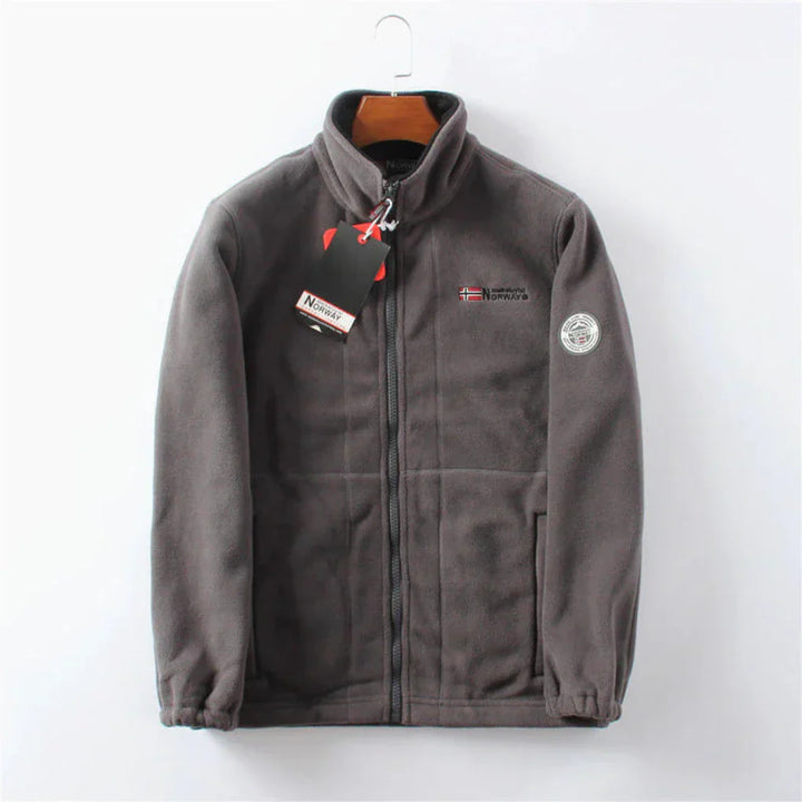 Veste en polaire homme résistante au vent pratique et élégante