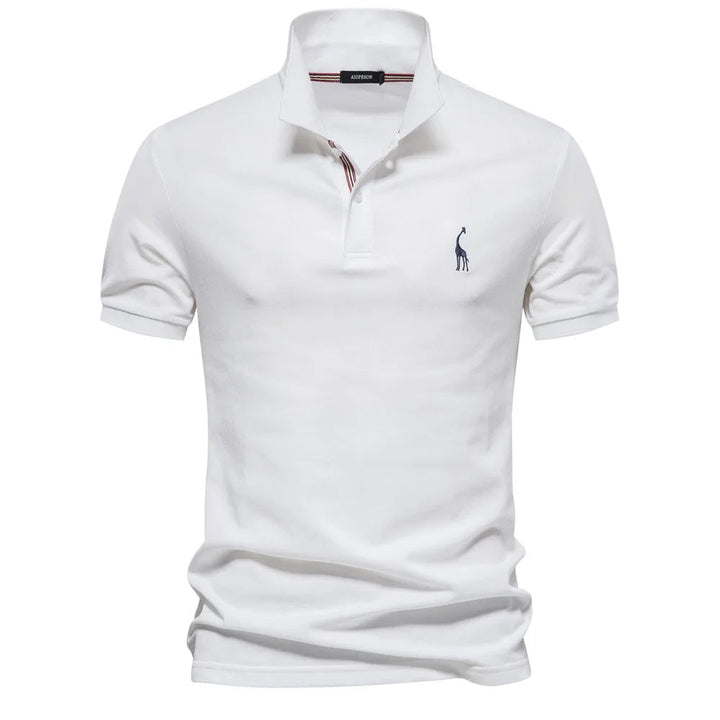 Polo Classique Ralph pour Homme avec Broderie Style Intemporel avec Détails Raffinés