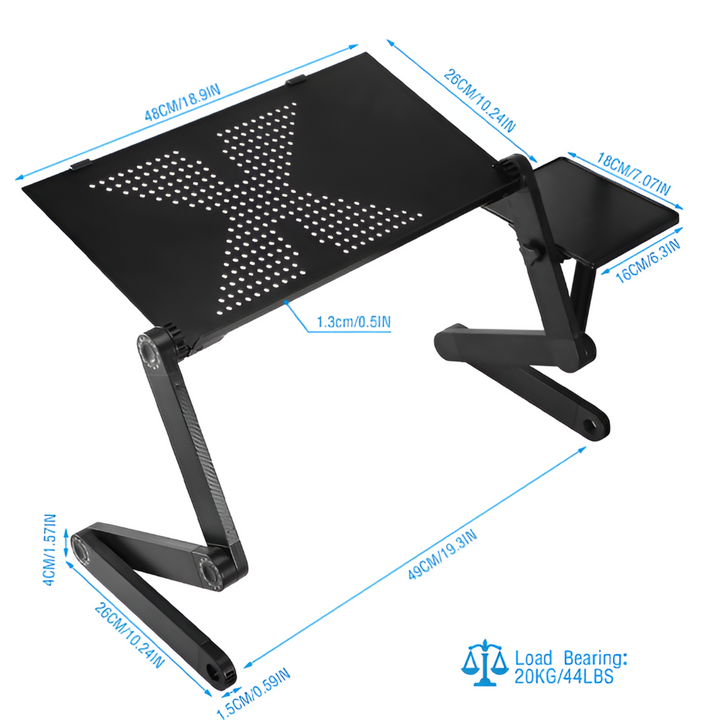 Support d'ordinateur portable pour bureau