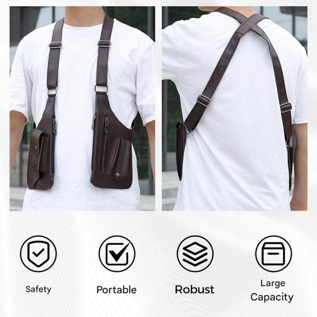 Sac à épaule homme antivol