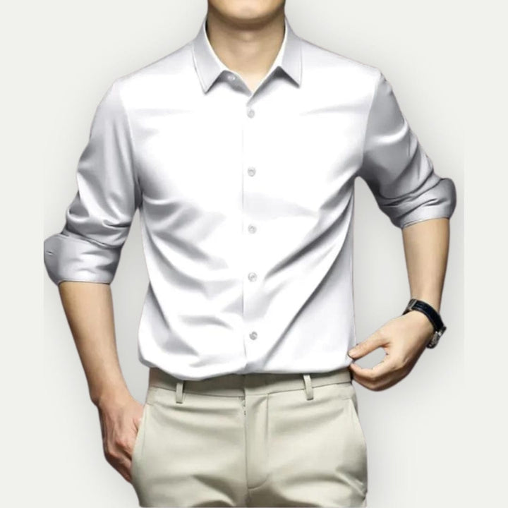 Ami – Chemise Sans Rides Non Repasser Pour Une Élégance Sans Effort