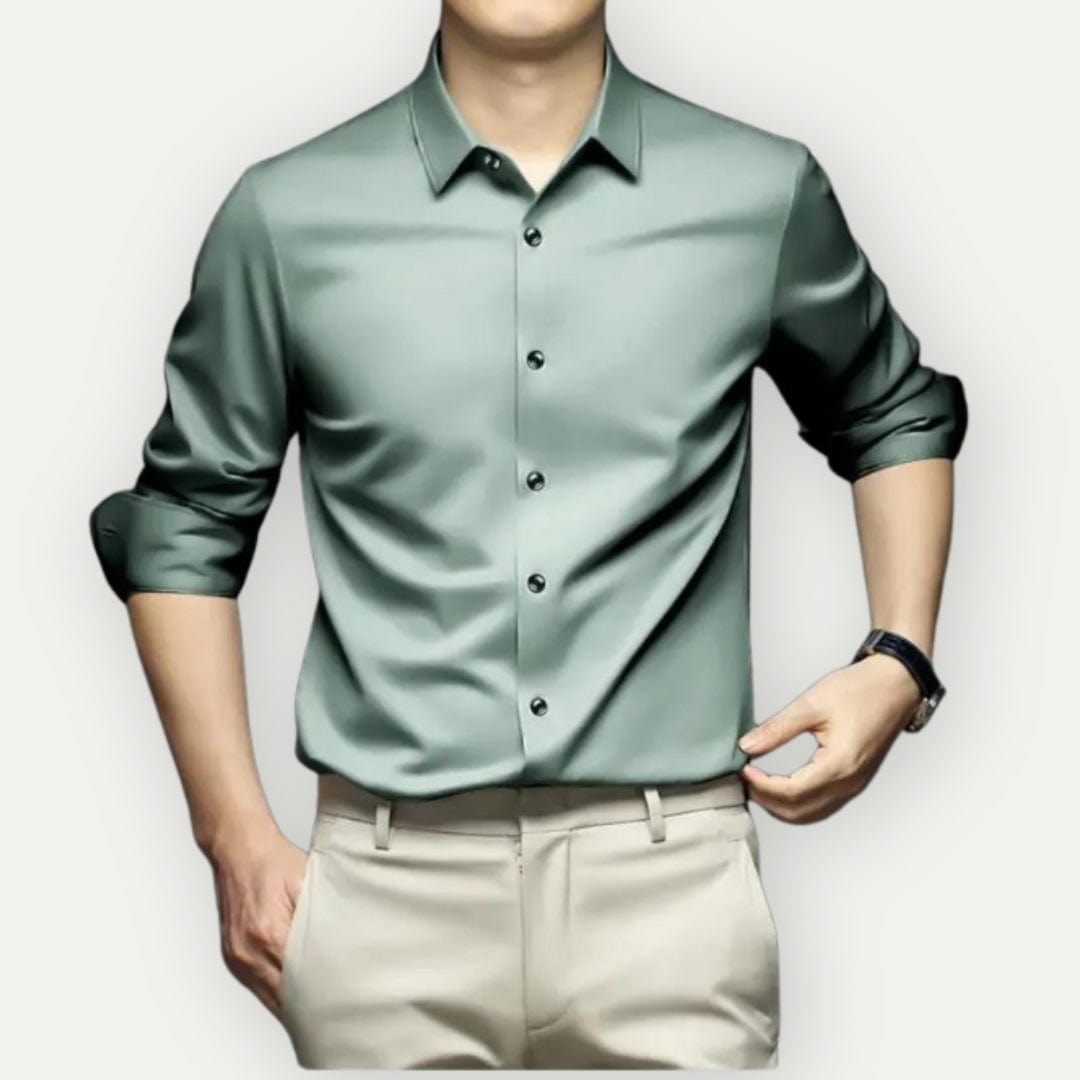 Ami – Chemise Sans Rides Non Repasser Pour Une Élégance Sans Effort