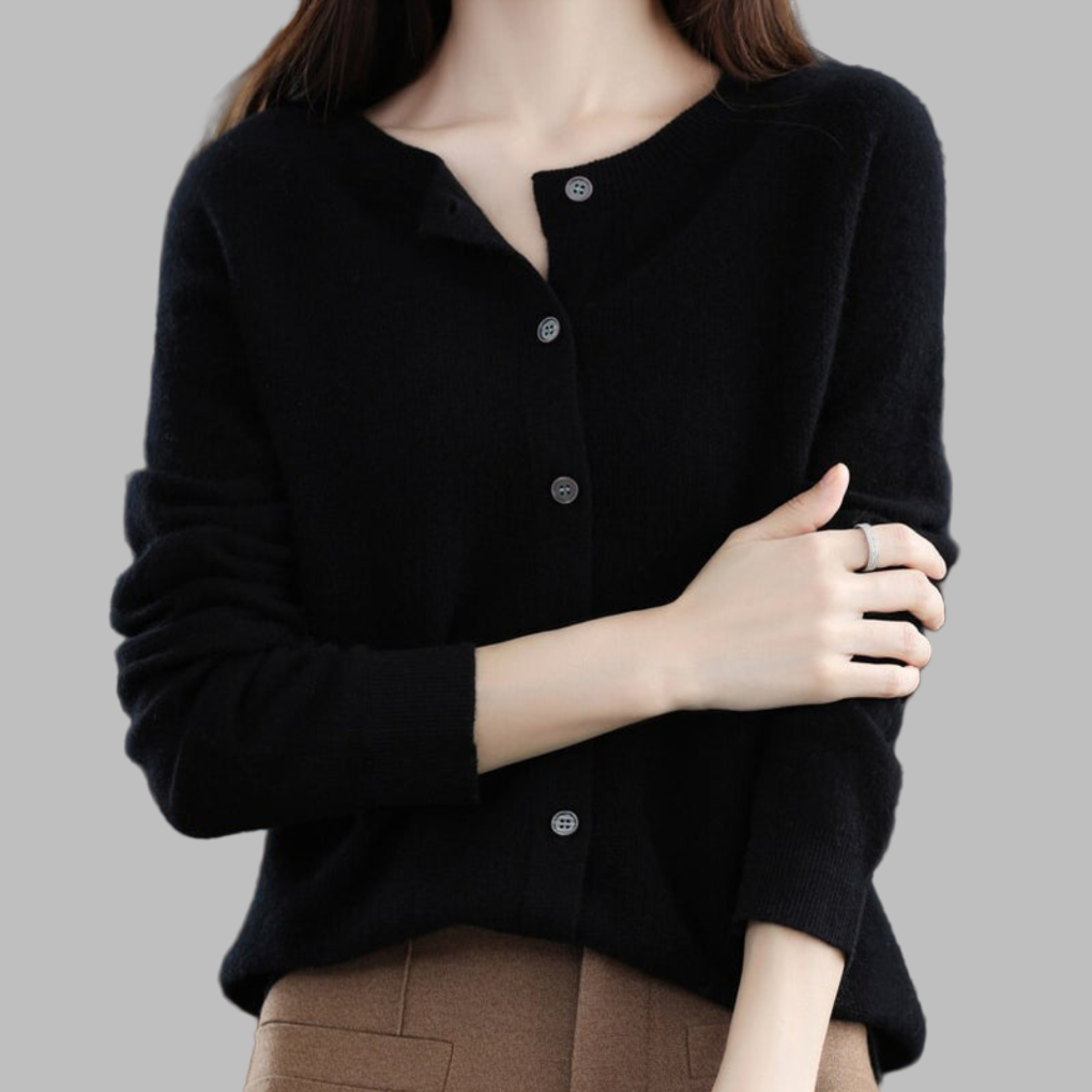 Cardigan O-Col Femmes