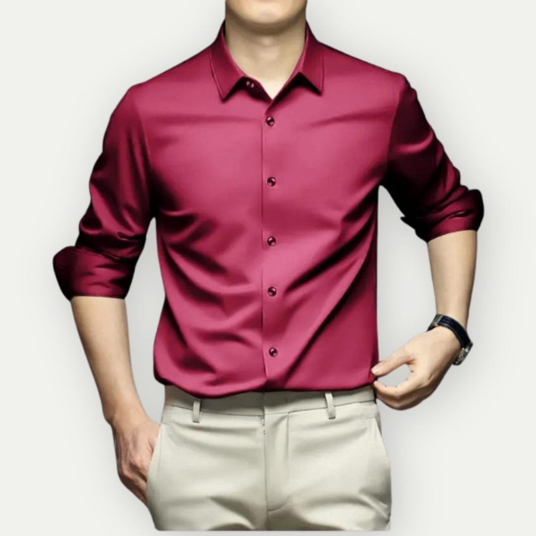 Ami – Chemise Sans Rides Non Repasser Pour Une Élégance Sans Effort