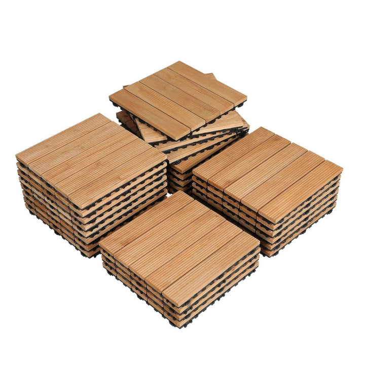 Dalles en Bois Emboitables pour Intérieur et Extérieur