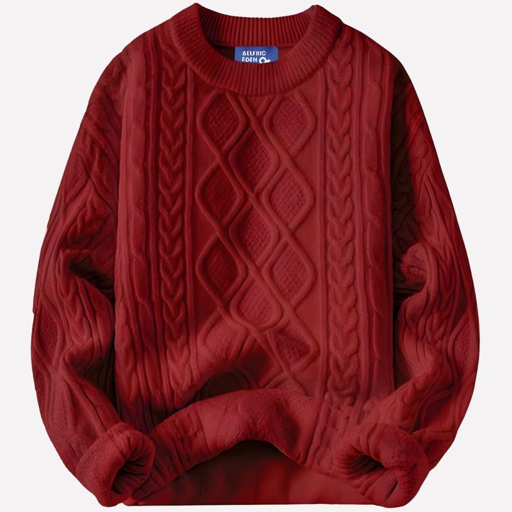 Pull-over col crew vintage femmes 90s