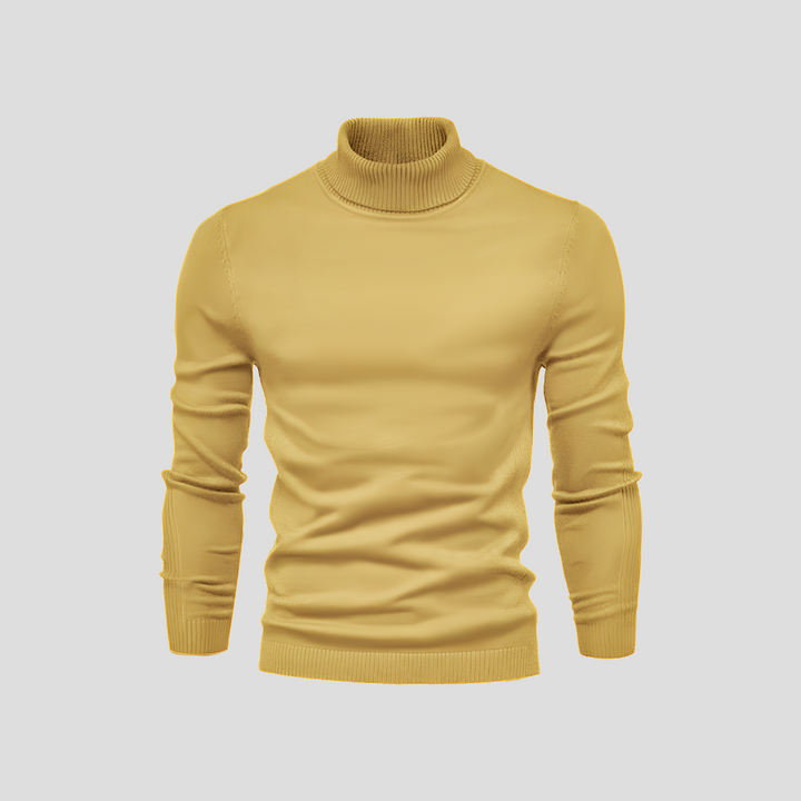 Pull Col Roulé Homme – Casual – Toute Saison