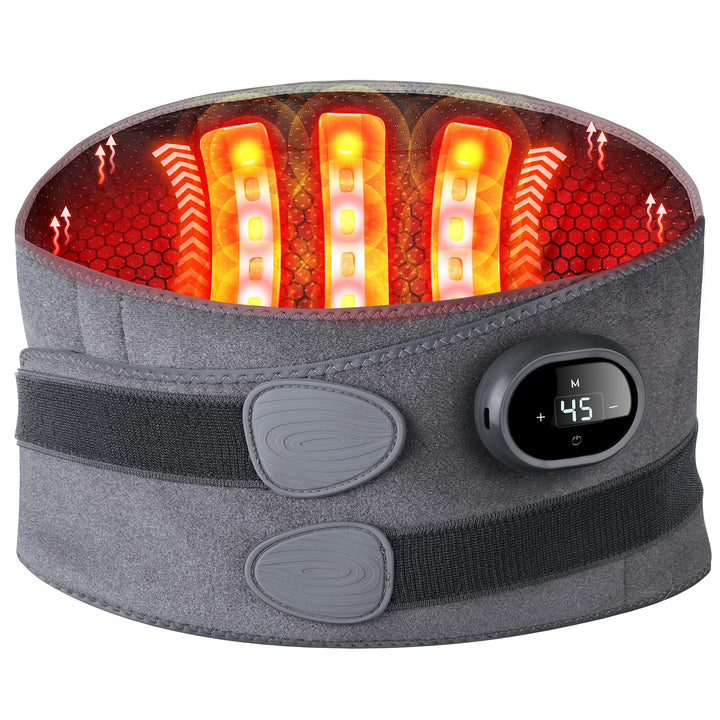 ThermoComfort - Appareil de Massage Chauffant Sans Fil pour Soulagement du Dos et de la Douleur