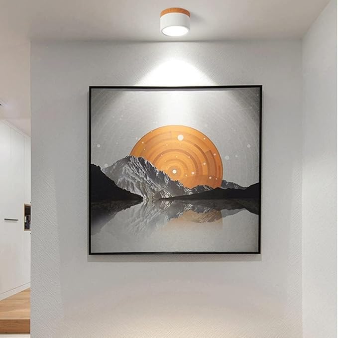 LumiStyle - Éclairage Plafonnier Cylindrique LED pour Couloir Modern