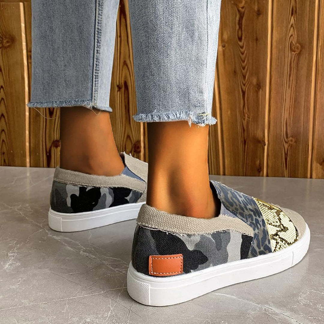 Mocassins en Denim Tendance pour Femmes