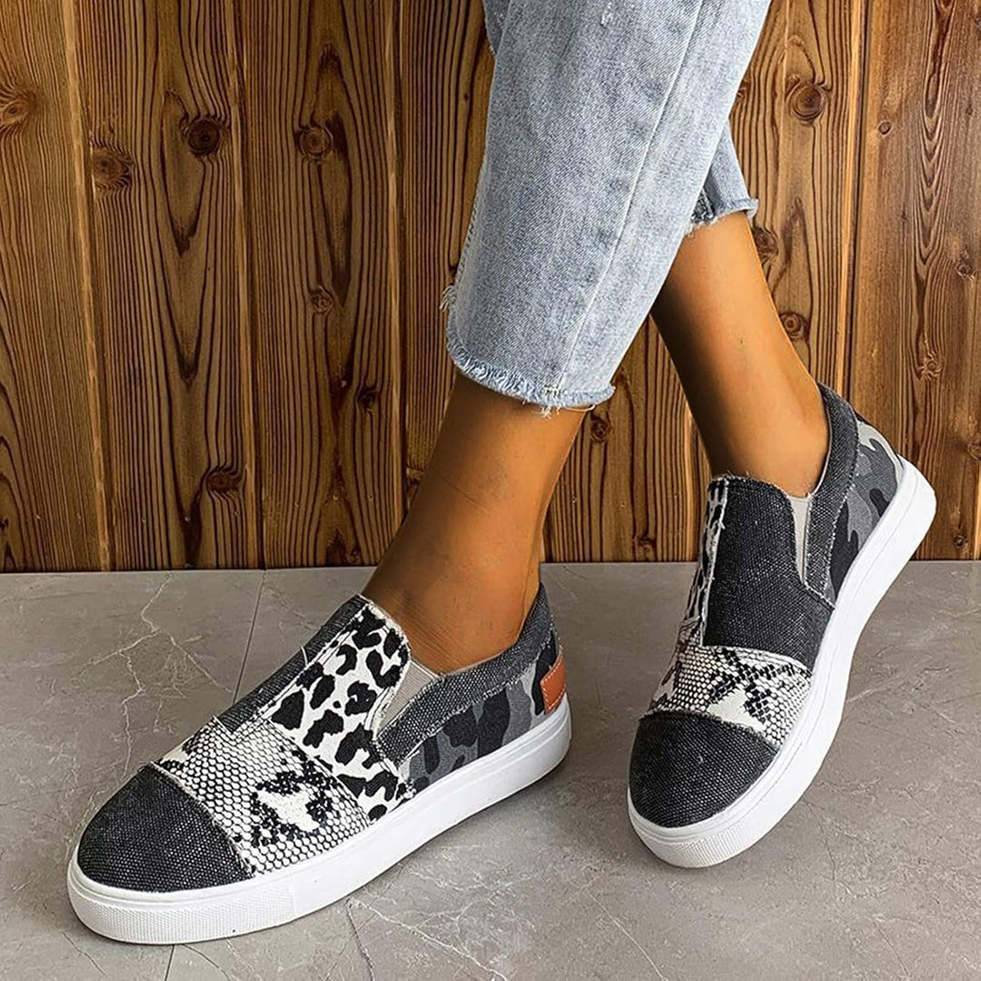 Mocassins en Denim Tendance pour Femmes