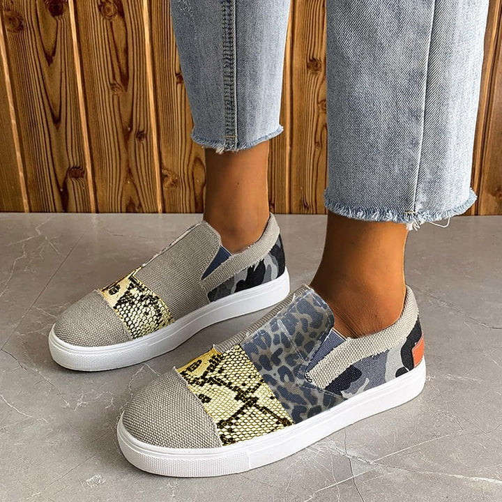 Mocassins en Denim Tendance pour Femmes