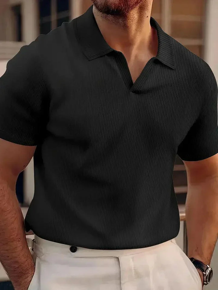 Chemise Polo Casual pour Hommes sans Boutons