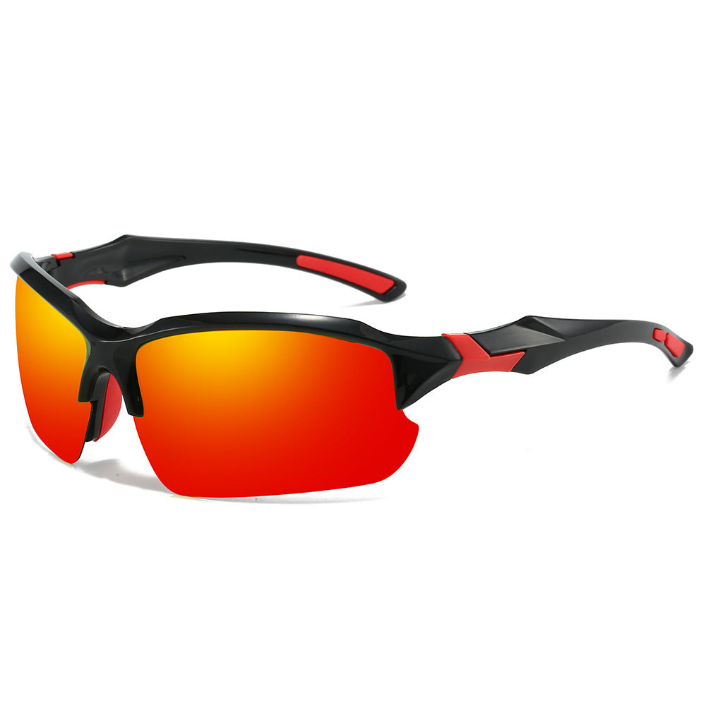 Lunettes de soleil sport polarisées pour performance optimale clarté confort. Contrôle.