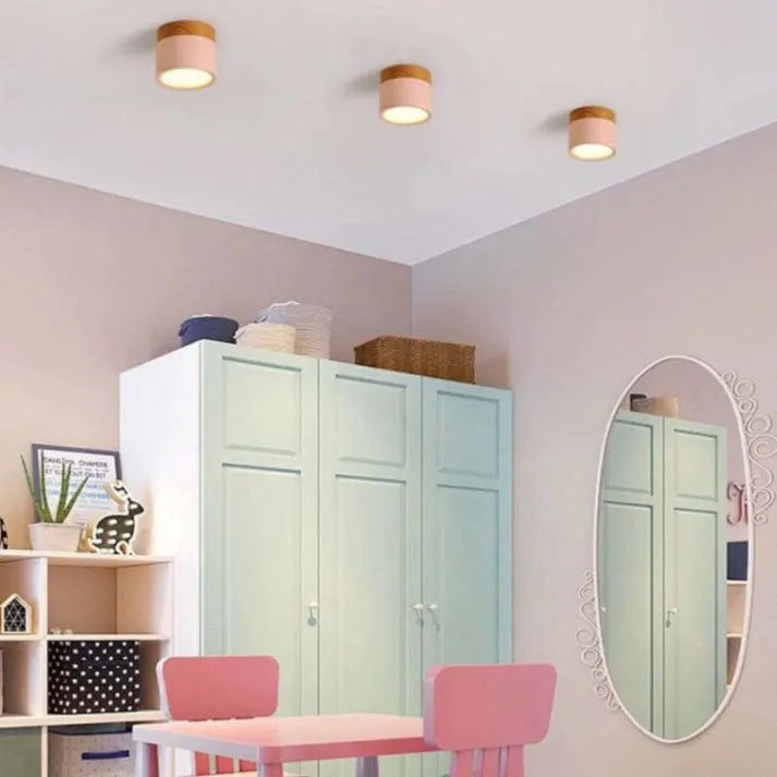LumiStyle - Éclairage Plafonnier Cylindrique LED pour Couloir Modern