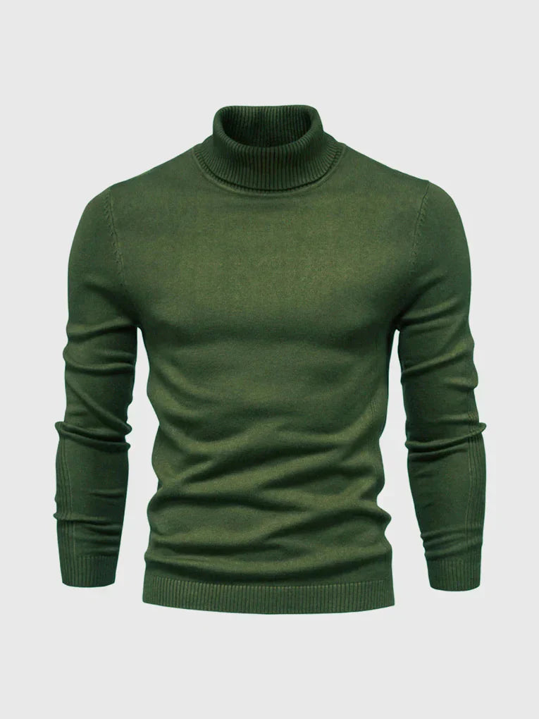 Pull Col Roulé Homme – Lavable et Polyvalent