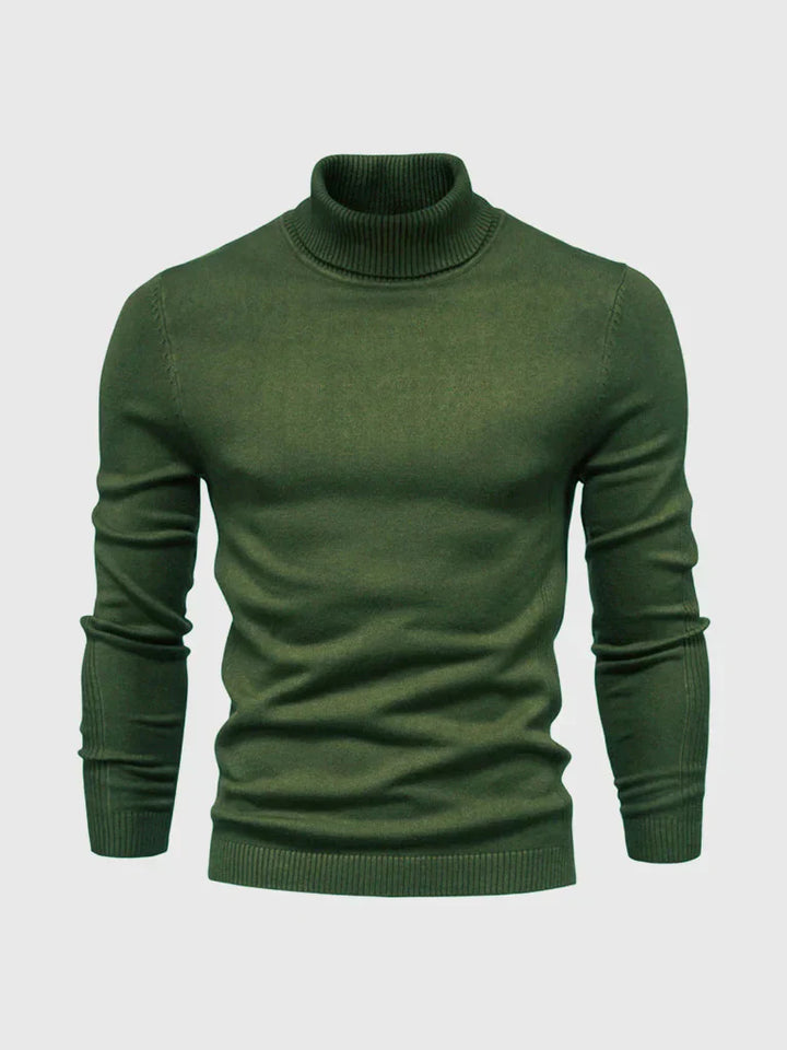Pull Col Roulé Homme – Lavable et Polyvalent