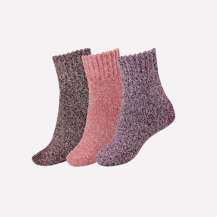 Chaussettes Hiver Femmes Crew