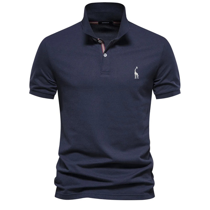 Polo Classique Ralph pour Homme avec Broderie Style Intemporel avec Détails Raffinés