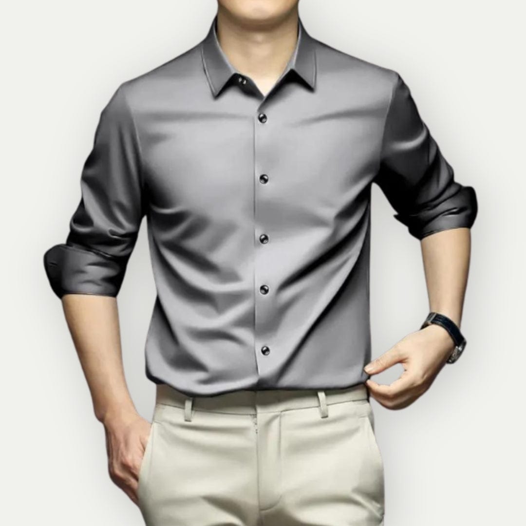 Ami – Chemise Sans Rides Non Repasser Pour Une Élégance Sans Effort