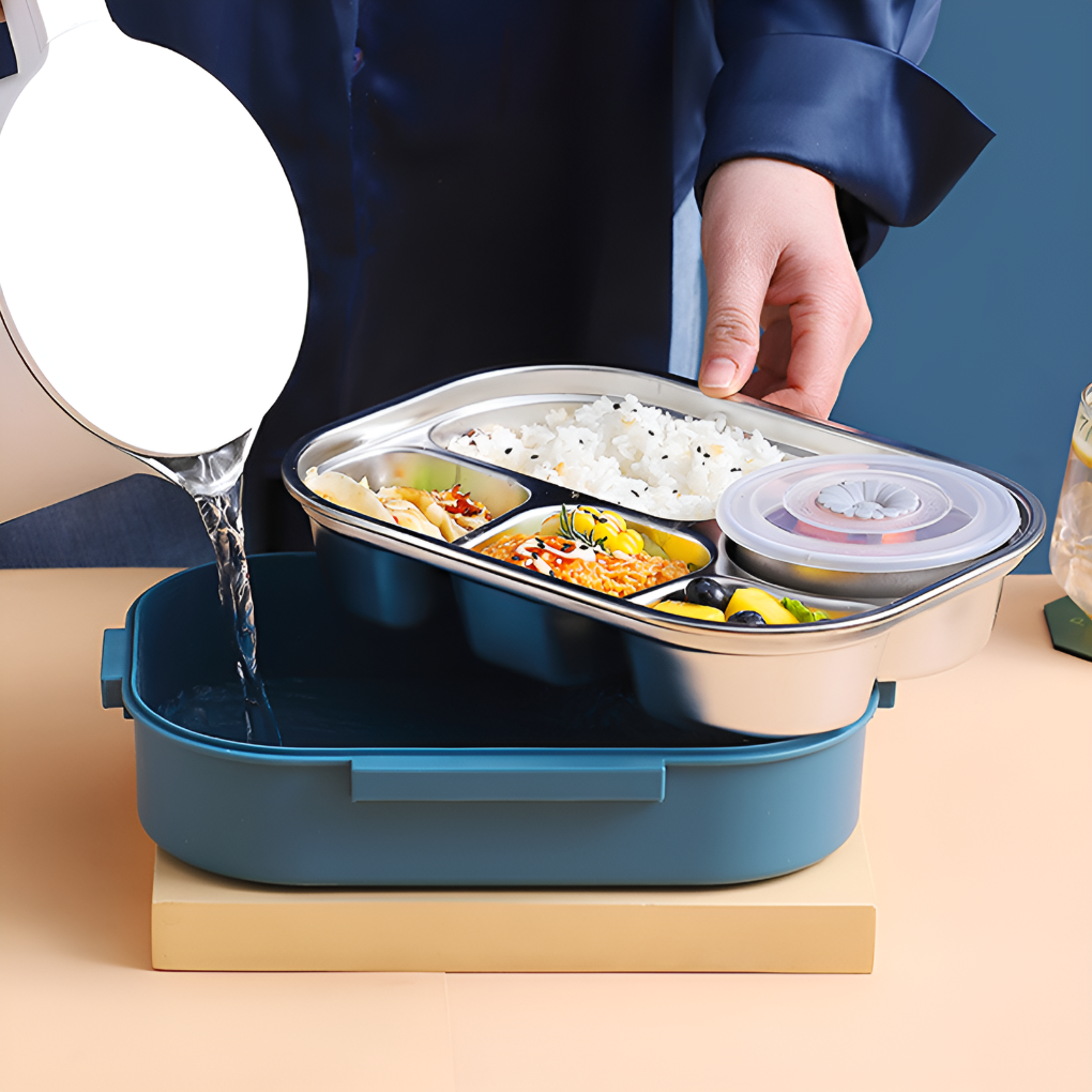 Boîte à déjeuner isotherme en acier inoxydable