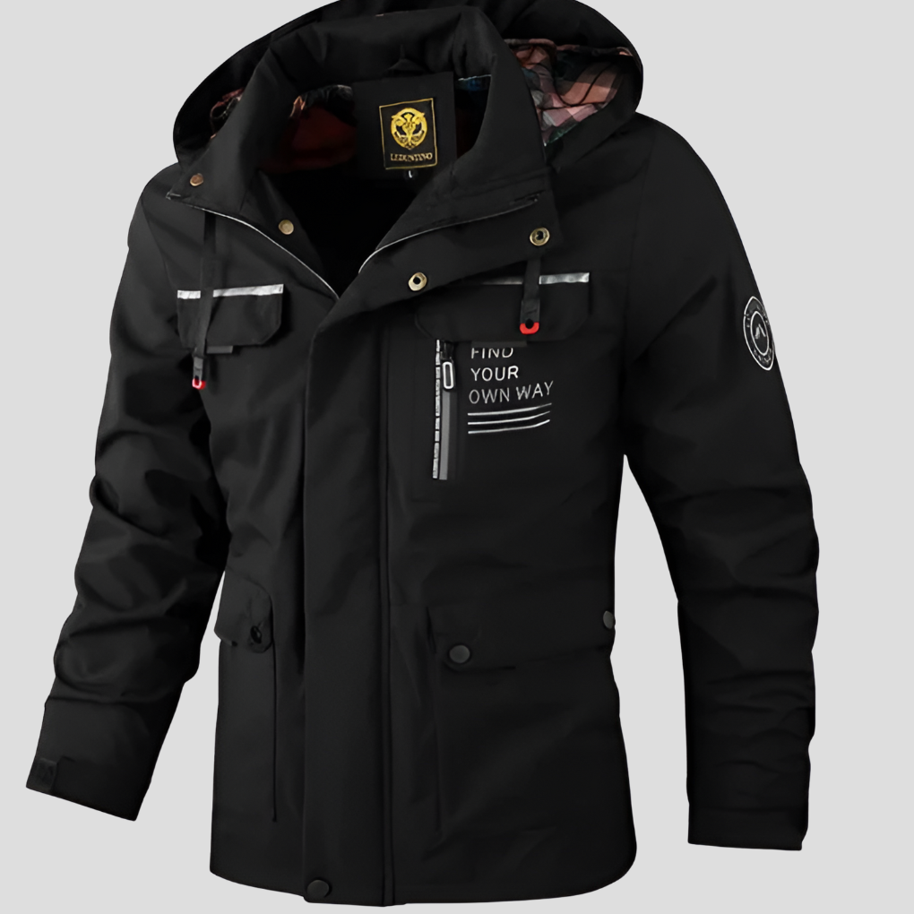 Veste d'hiver pour homme – Prête pour la météo et fonctionnelle