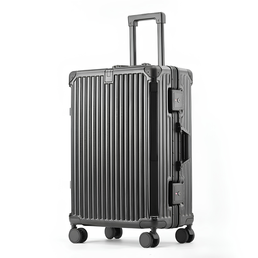 Valise rigide avec cadre en aluminium
