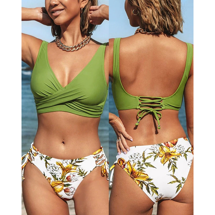 Maya – Bikini de Plage 2 Pièces pour Femmes – Style d'Été Vibrant