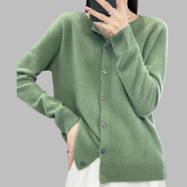 Cardigan O-Col Femmes