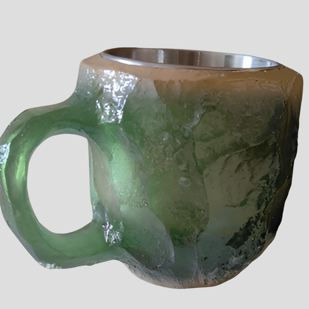 Mugs à café en cristal minéral