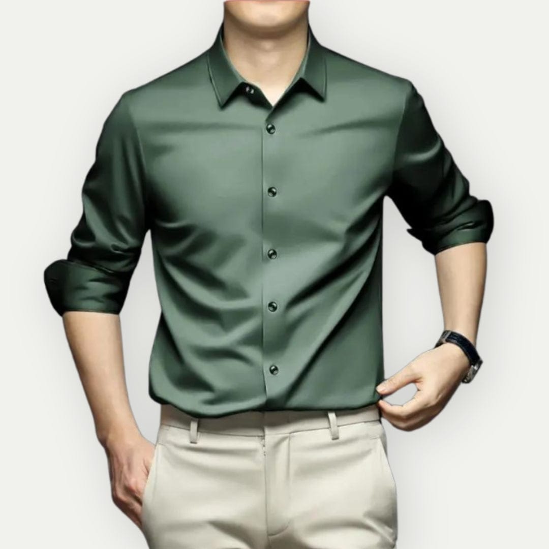 Ami – Chemise Sans Rides Non Repasser Pour Une Élégance Sans Effort