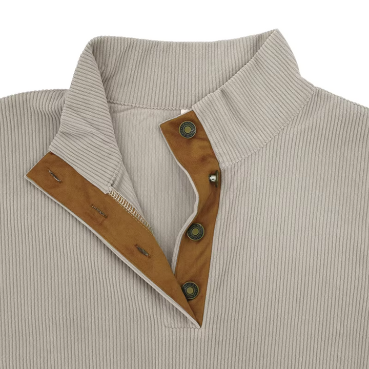 Pull en corduroy homme stylé et confortable