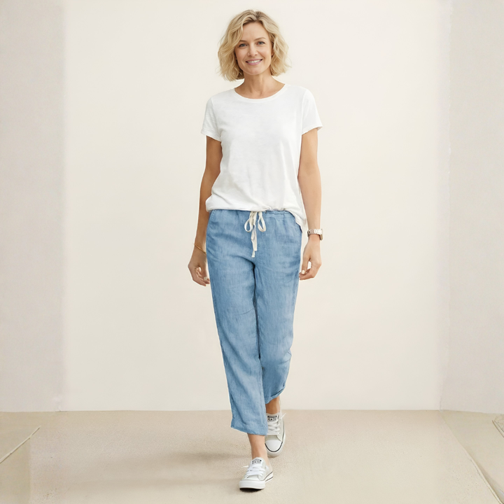 Pantalons ChicEase à cordon