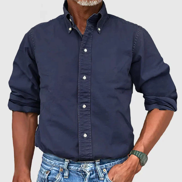 Chemise Classique pour Homme à Manches Longues