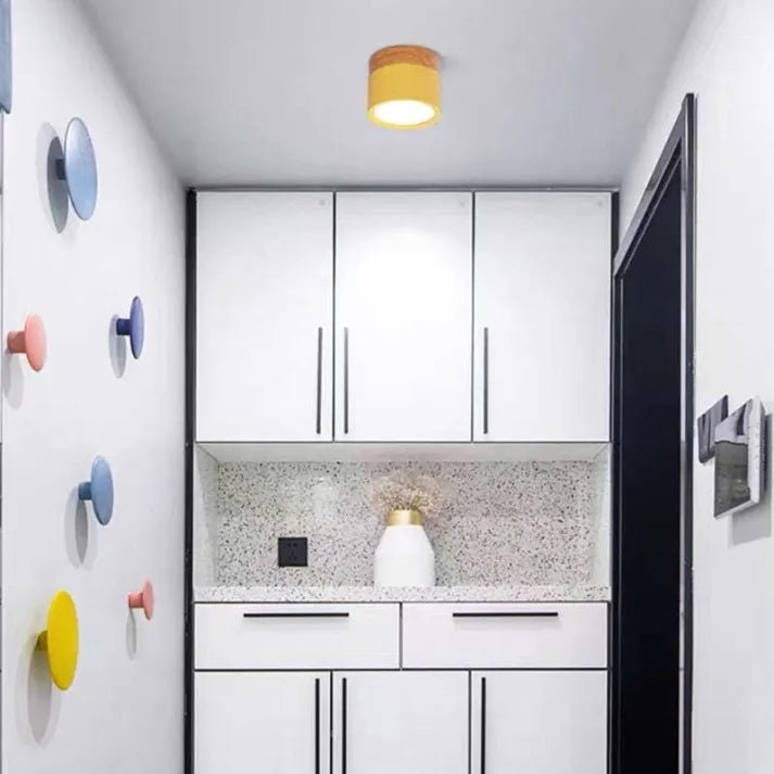 LumiStyle - Éclairage Plafonnier Cylindrique LED pour Couloir Modern