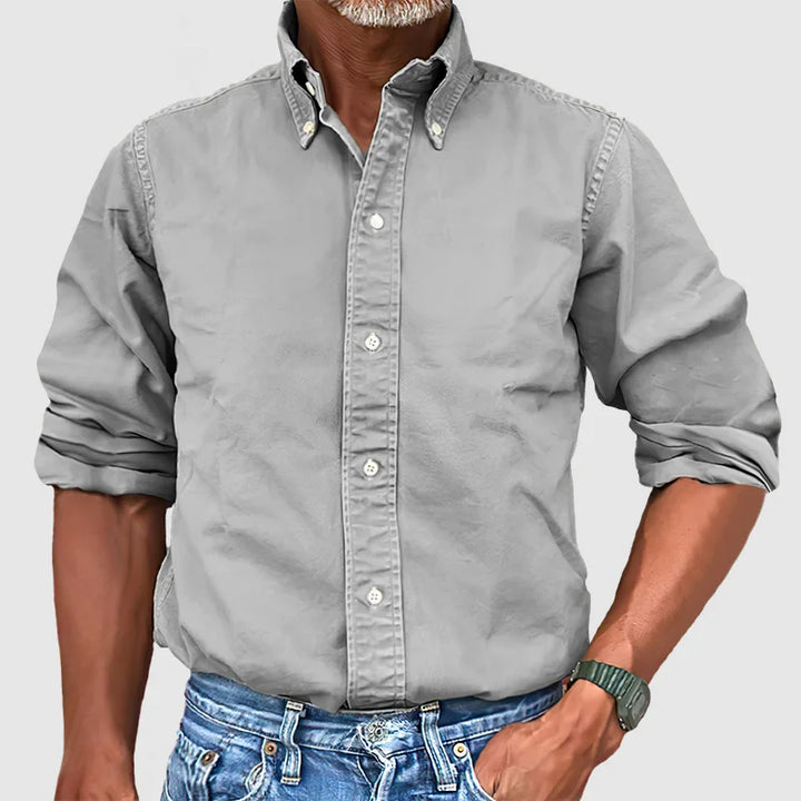 Chemise Classique pour Homme à Manches Longues