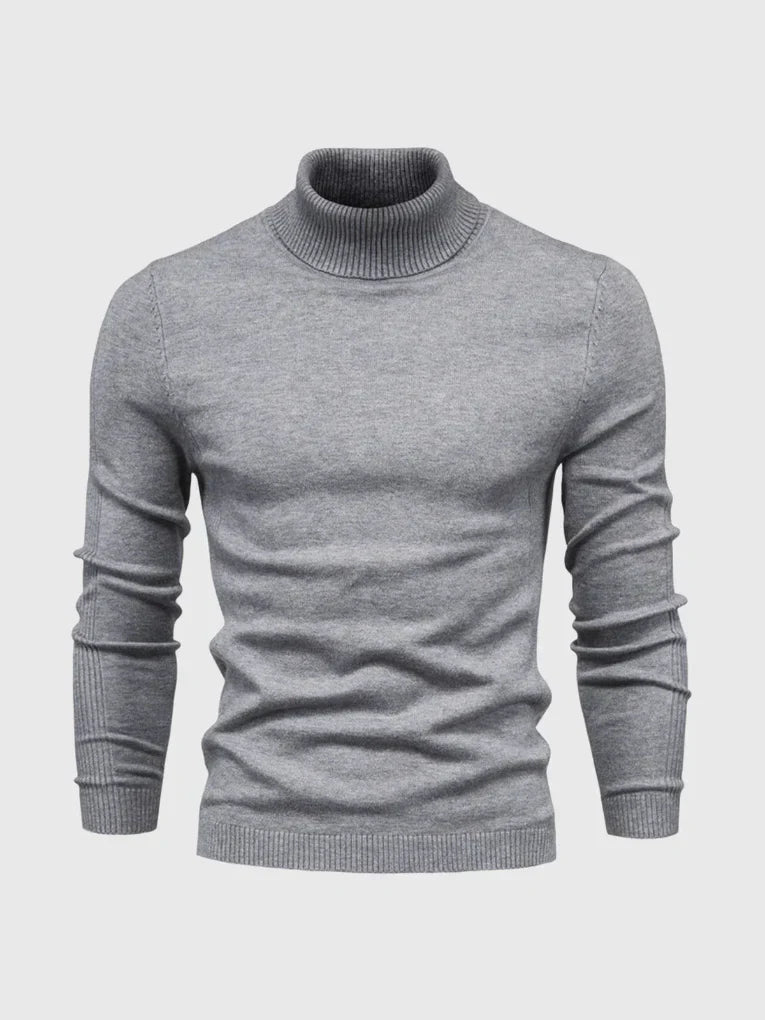 Pull Col Roulé Homme – Lavable et Polyvalent