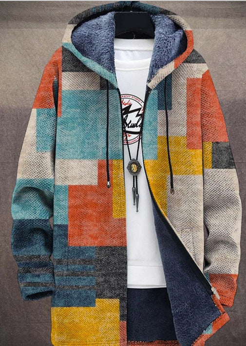 Milan – Gilet rétro coloré pour hommes
