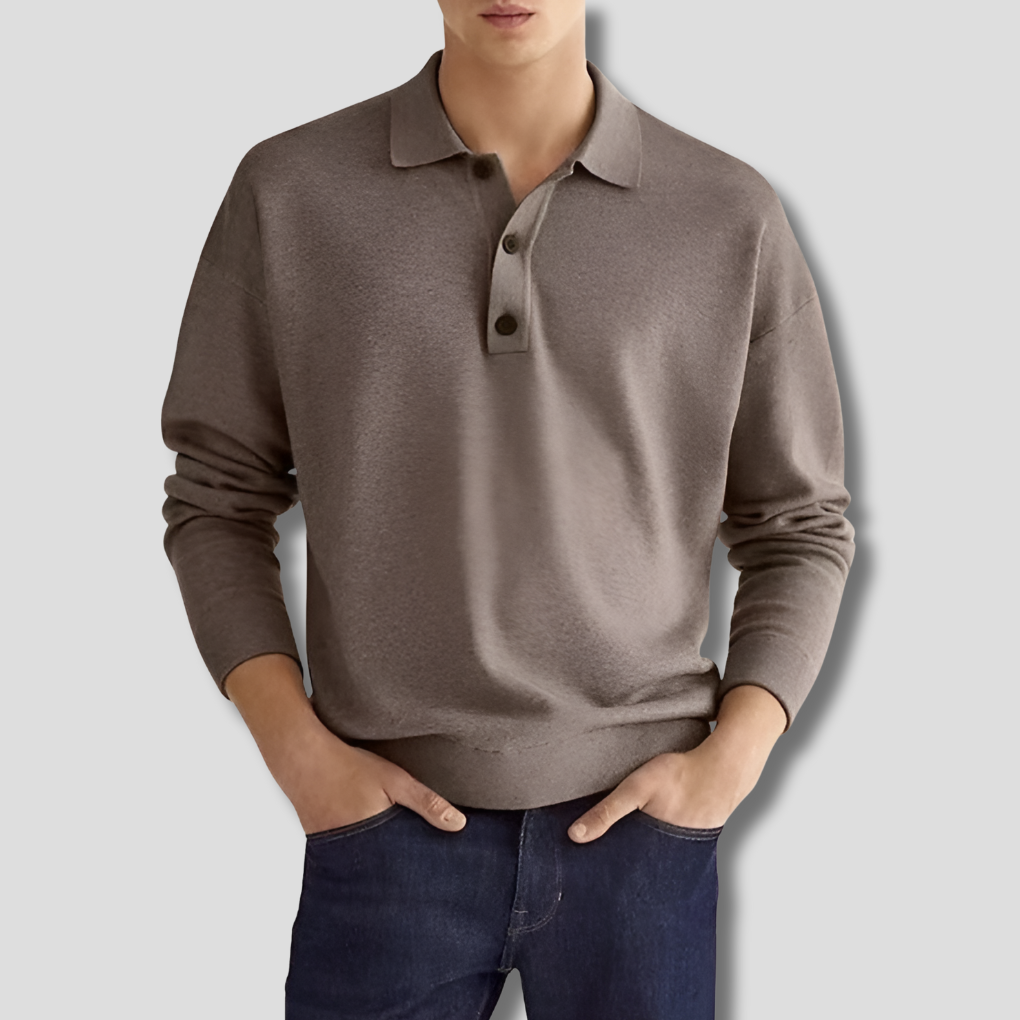 Polo en mélange de coton pour homme – Un style impeccable au quotidien
